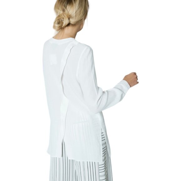 Topshop Side Split Oversized Shirt - Picture 3 of 7